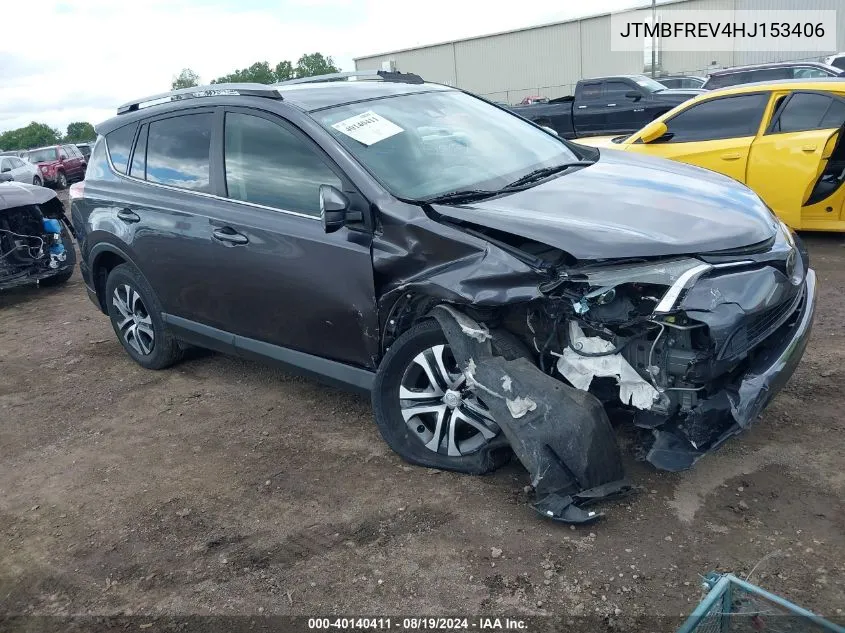 2017 Toyota Rav4 Le VIN: JTMBFREV4HJ153406 Lot: 40140411