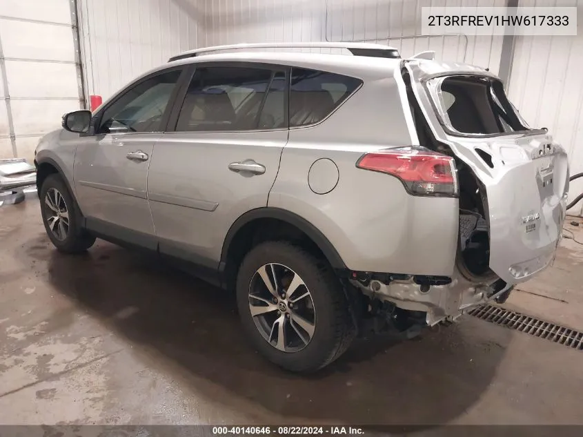 2T3RFREV1HW617333 2017 Toyota Rav4 Xle