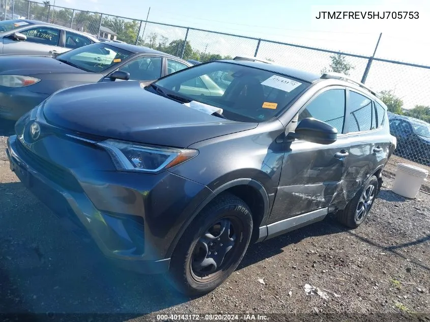 JTMZFREV5HJ705753 2017 Toyota Rav4 Le