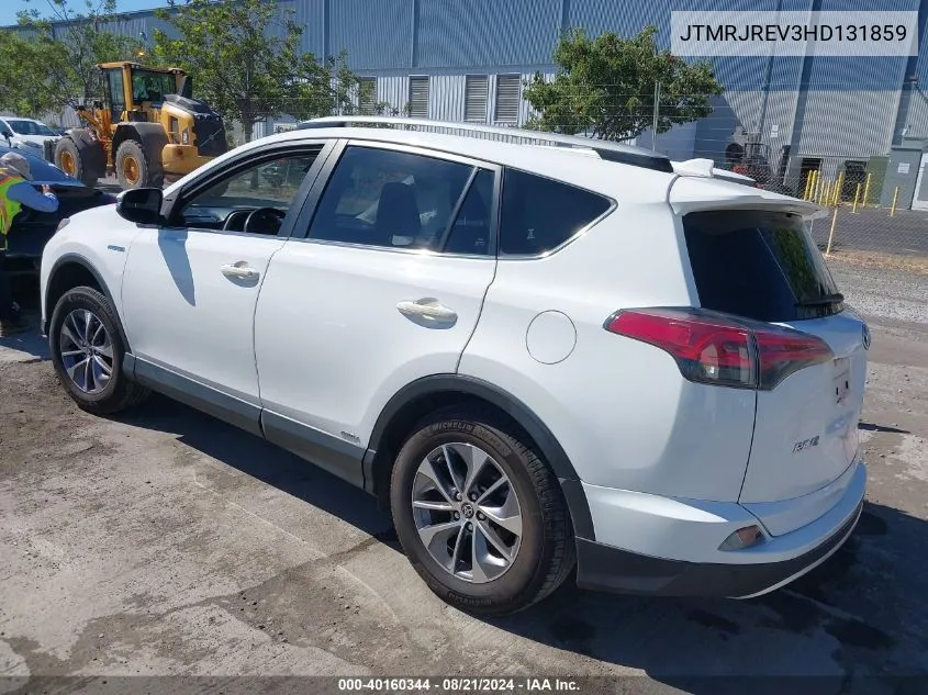 JTMRJREV3HD131859 2017 Toyota Rav4 Hv Le/Xle