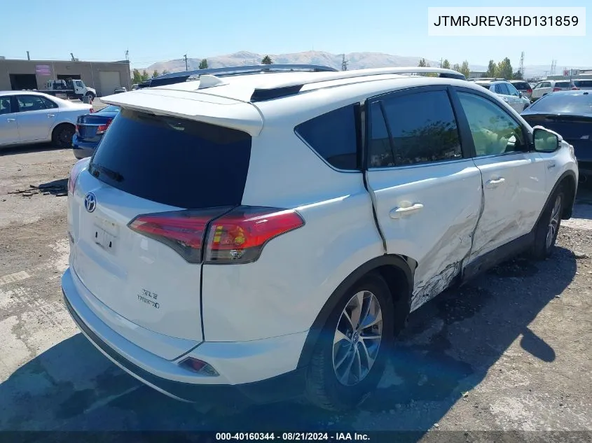 JTMRJREV3HD131859 2017 Toyota Rav4 Hv Le/Xle