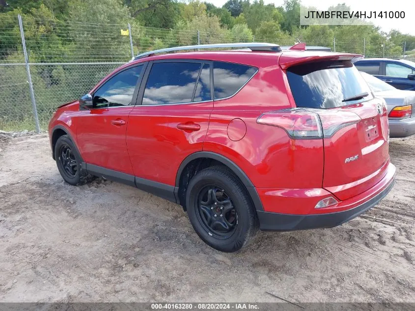 JTMBFREV4HJ141000 2017 Toyota Rav4 Le