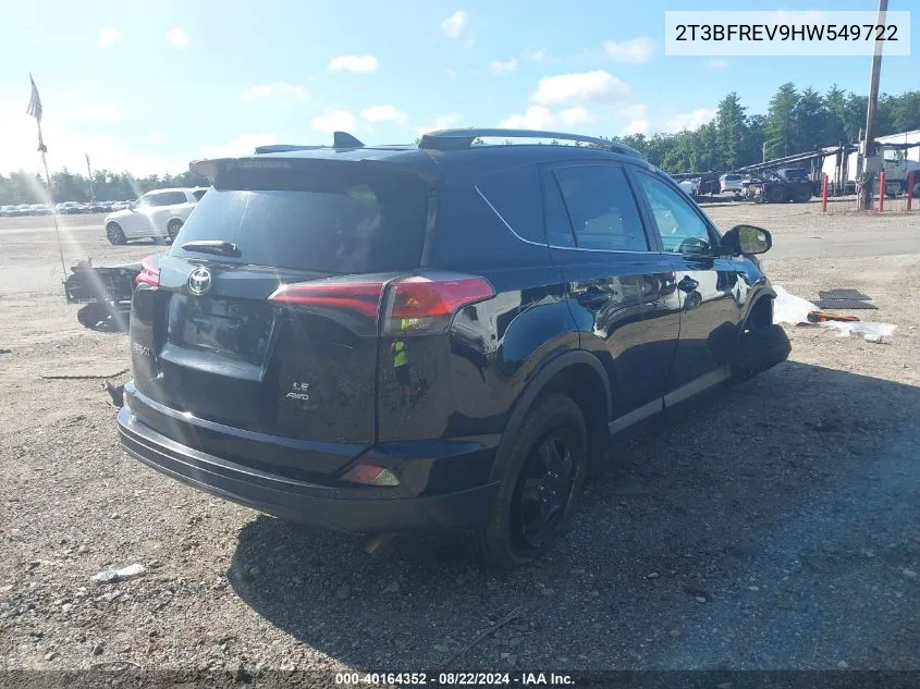 2T3BFREV9HW549722 2017 Toyota Rav4 Le