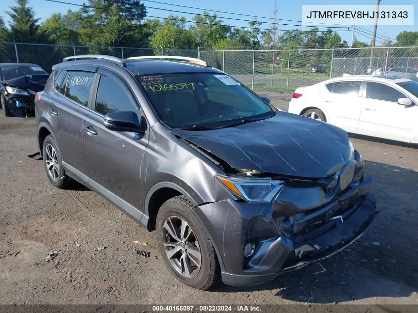 2017 Toyota Rav4 Xle VIN: JTMRFREV8HJ131343 Lot: 40165097