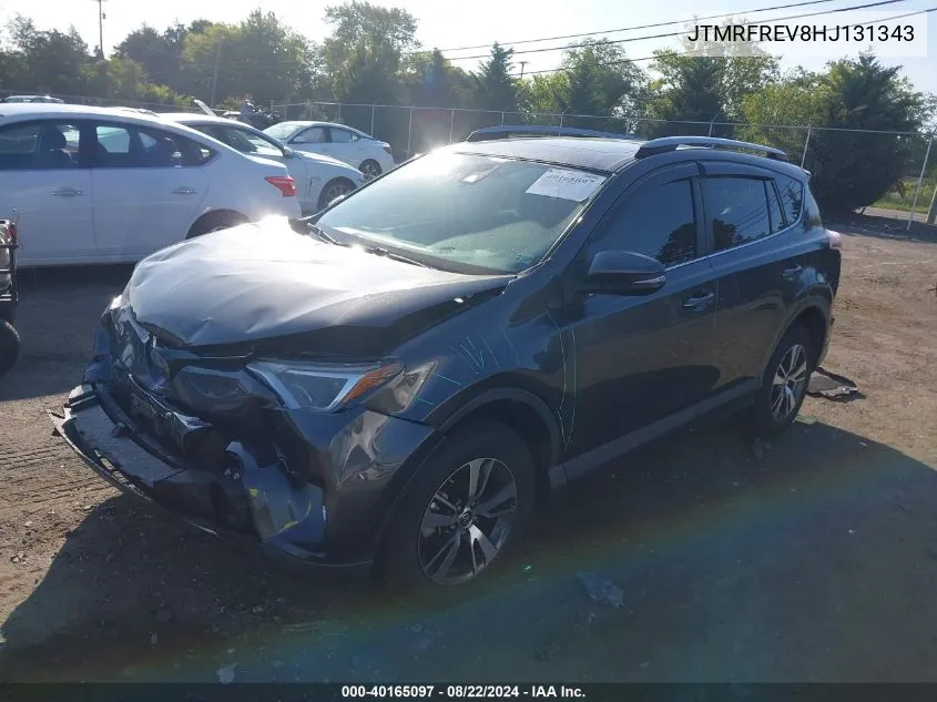 2017 Toyota Rav4 Xle VIN: JTMRFREV8HJ131343 Lot: 40165097