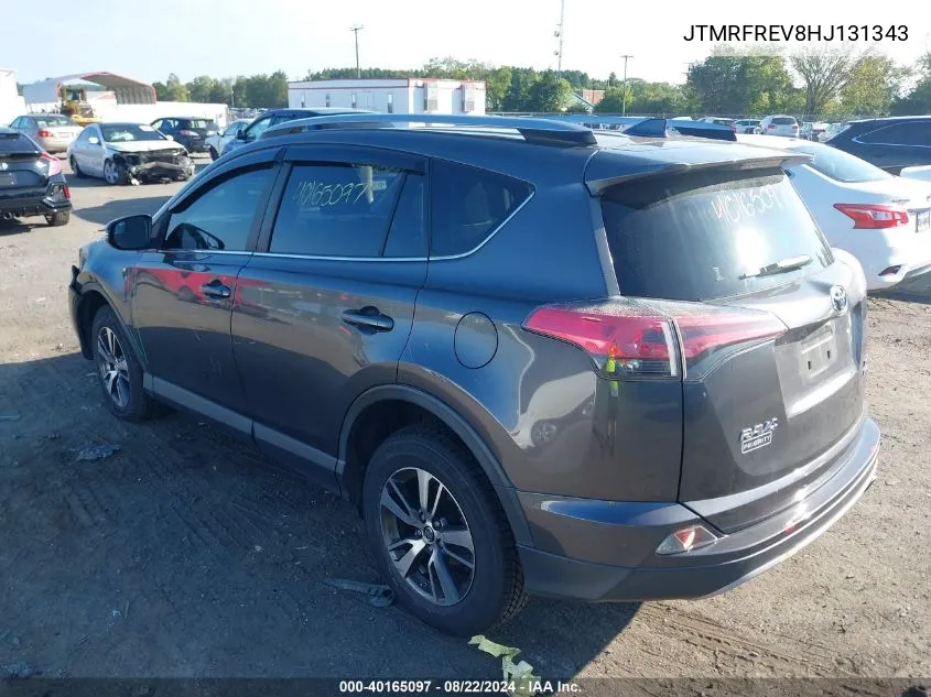 JTMRFREV8HJ131343 2017 Toyota Rav4 Xle