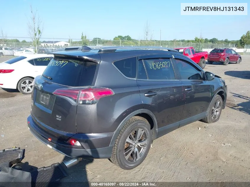 JTMRFREV8HJ131343 2017 Toyota Rav4 Xle