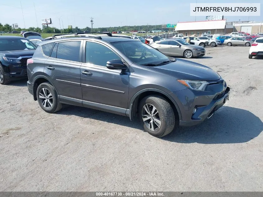 2017 Toyota Rav4 Xle VIN: JTMRFREV8HJ706993 Lot: 40167730