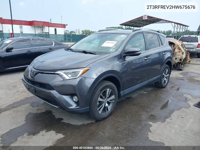 2T3RFREV2HW675676 2017 Toyota Rav4 Xle