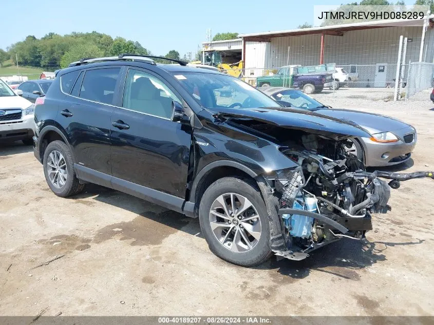 2017 Toyota Rav4 Hybrid Xle VIN: JTMRJREV9HD085289 Lot: 40189207