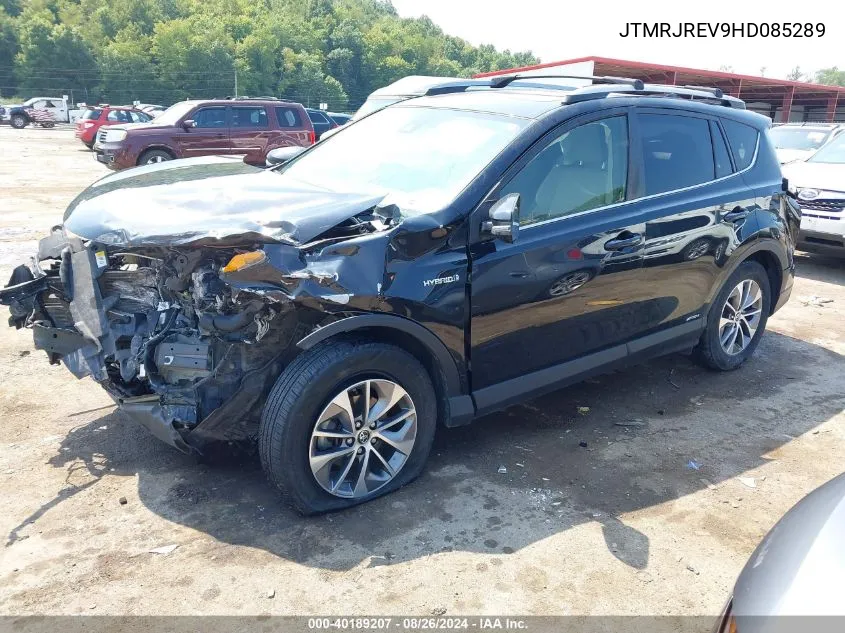 2017 Toyota Rav4 Hybrid Xle VIN: JTMRJREV9HD085289 Lot: 40189207