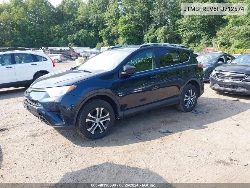 JTMBFREV5HJ712574 2017 Toyota Rav4 Le