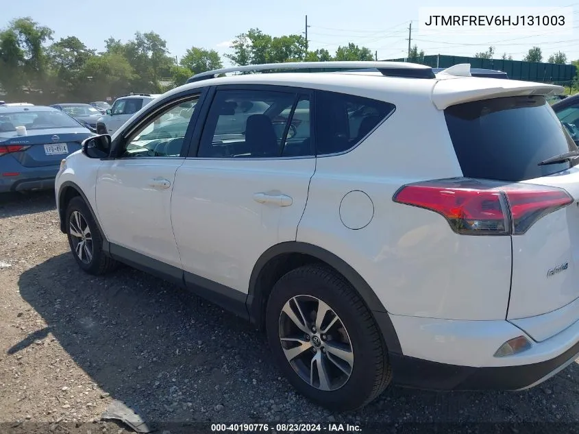 JTMRFREV6HJ131003 2017 Toyota Rav4 Xle