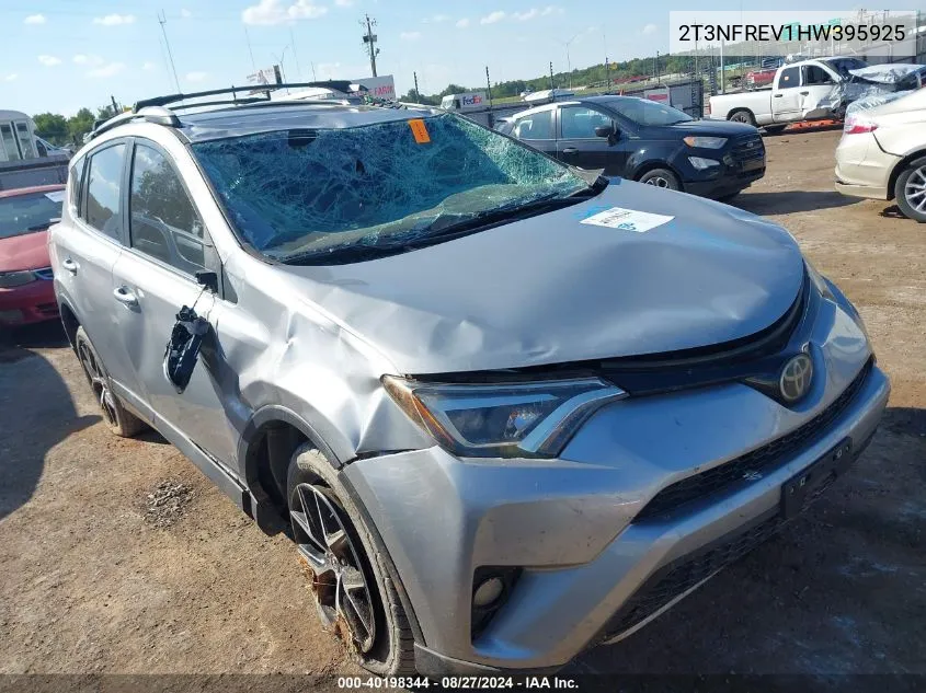 2017 Toyota Rav4 Se VIN: 2T3NFREV1HW395925 Lot: 40198344