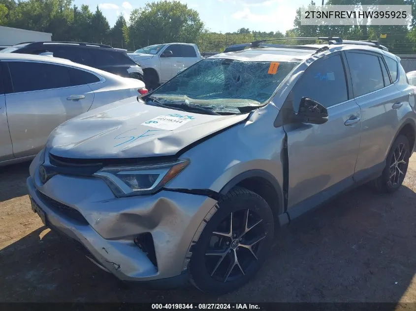 2017 Toyota Rav4 Se VIN: 2T3NFREV1HW395925 Lot: 40198344