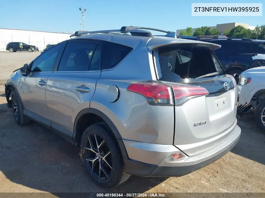 2T3NFREV1HW395925 2017 Toyota Rav4 Se