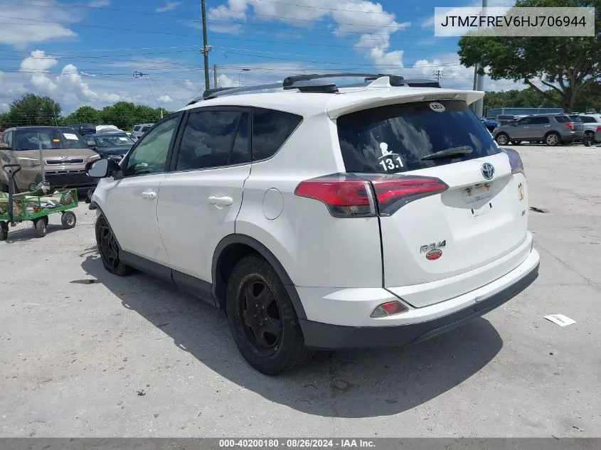 2017 Toyota Rav4 Le VIN: JTMZFREV6HJ706944 Lot: 40200180