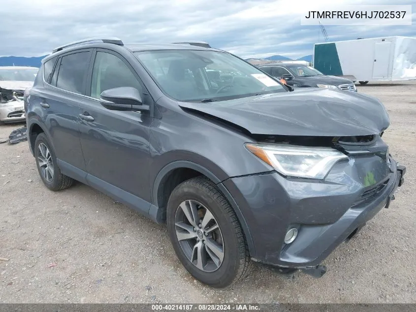 2017 Toyota Rav4 Xle VIN: JTMRFREV6HJ702537 Lot: 40214187