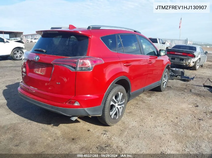 JTMZFREV1HJ130907 2017 Toyota Rav4 Le