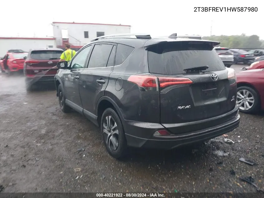 2T3BFREV1HW587980 2017 Toyota Rav4 Le