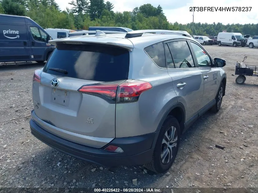 2T3BFREV4HW578237 2017 Toyota Rav4 Le