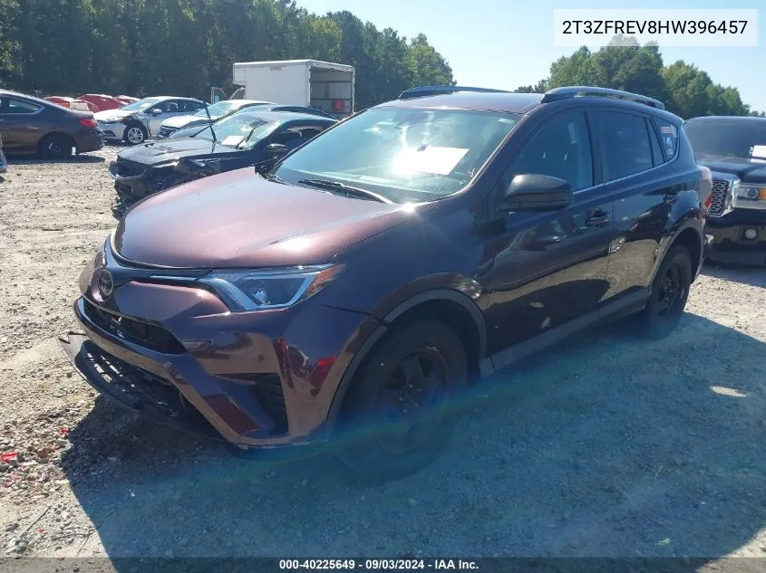 2017 Toyota Rav4 Le VIN: 2T3ZFREV8HW396457 Lot: 40225649