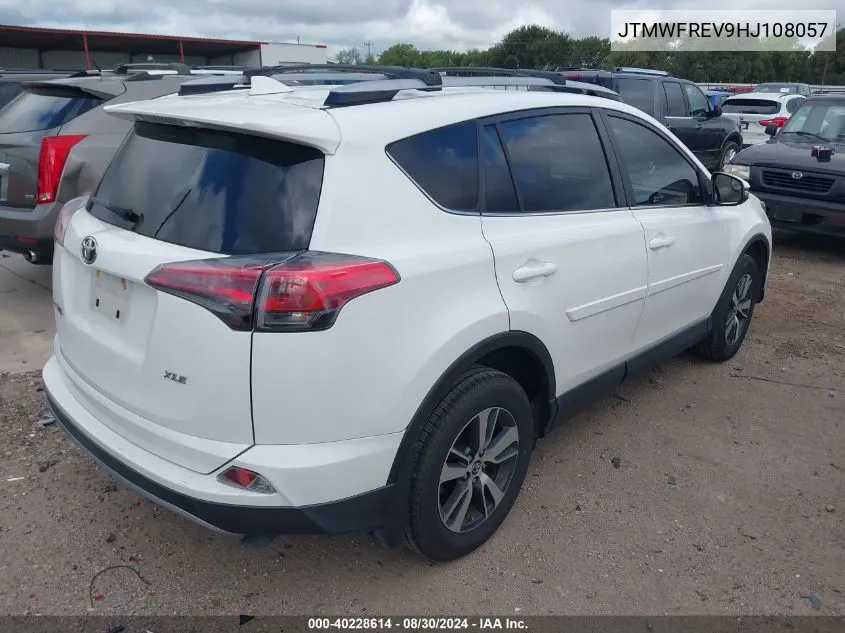 2017 Toyota Rav4 Xle VIN: JTMWFREV9HJ108057 Lot: 40228614