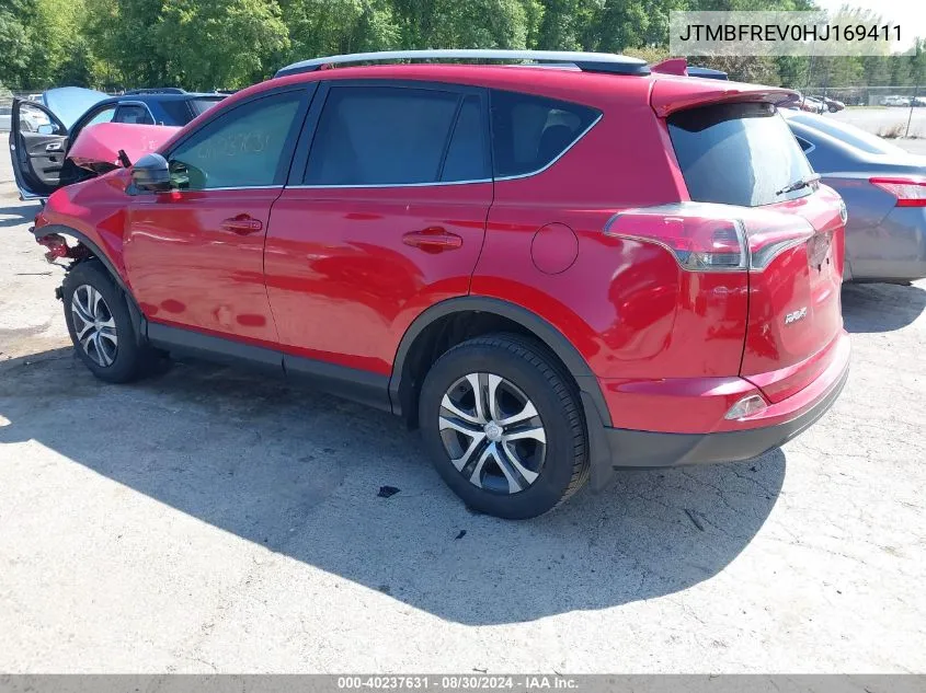 JTMBFREV0HJ169411 2017 Toyota Rav4 Le