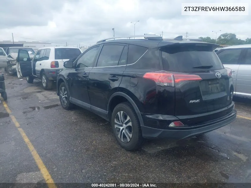 2T3ZFREV6HW366583 2017 Toyota Rav4 Le