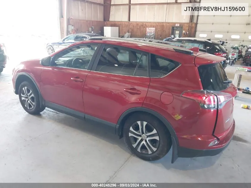 JTMBFREV8HJ159600 2017 Toyota Rav4 Le