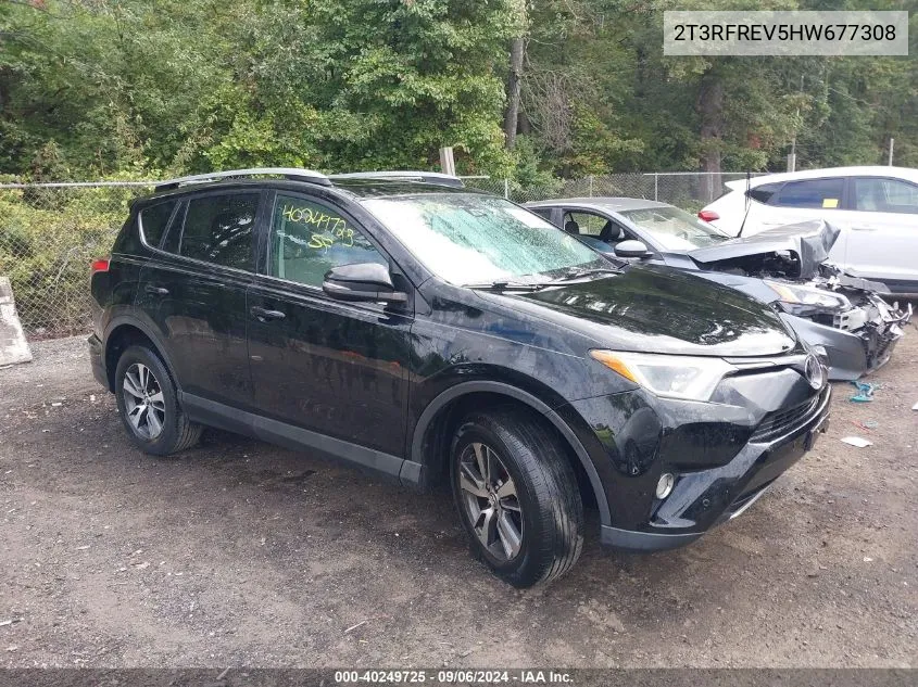 2T3RFREV5HW677308 2017 Toyota Rav4 Xle