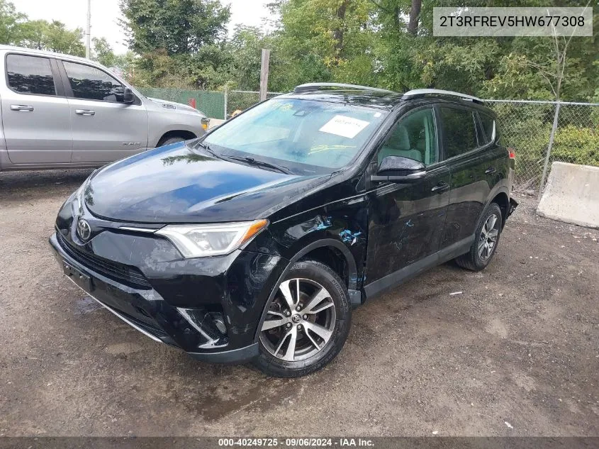 2T3RFREV5HW677308 2017 Toyota Rav4 Xle