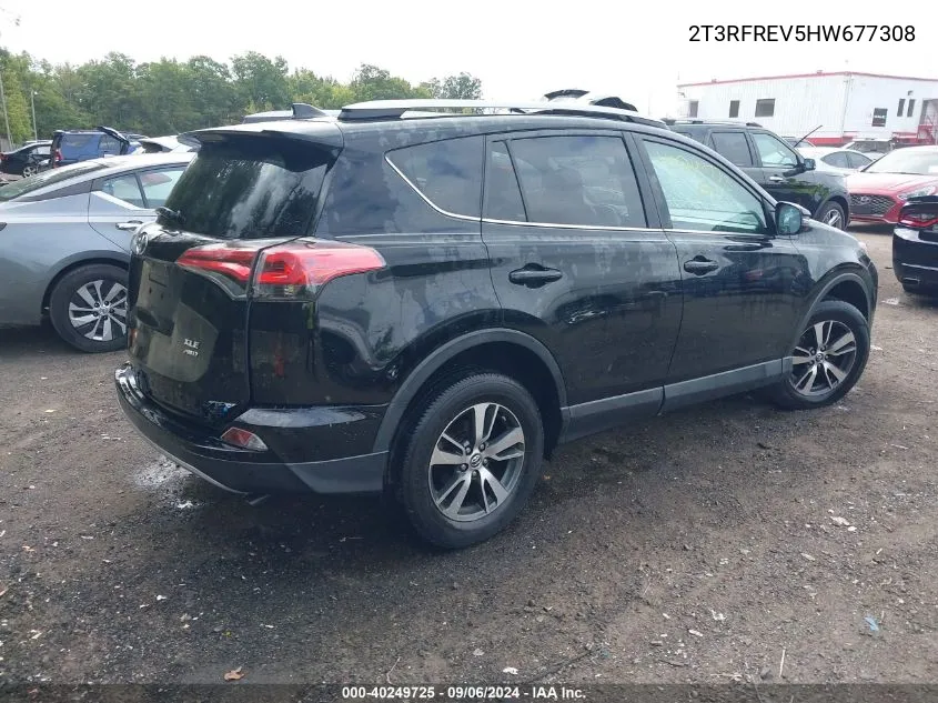 2T3RFREV5HW677308 2017 Toyota Rav4 Xle