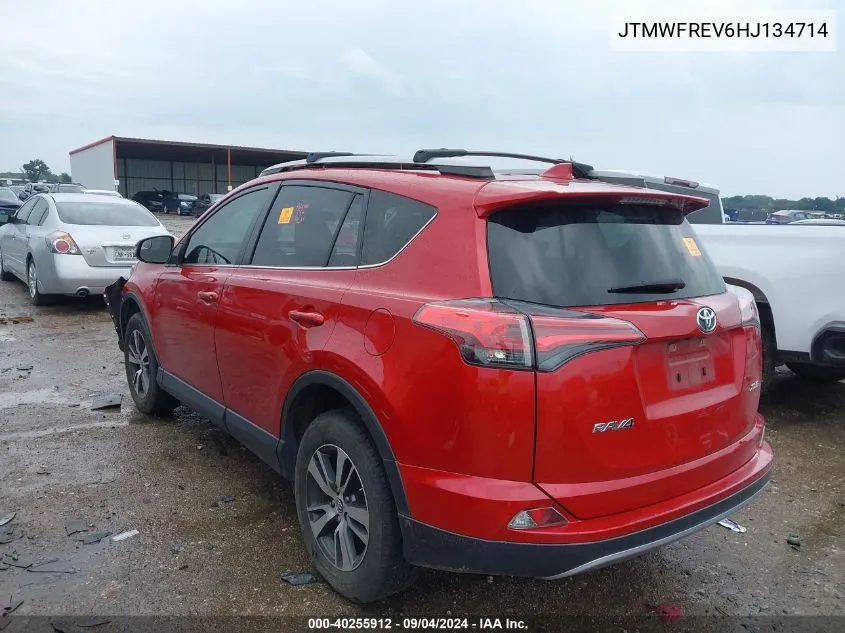 JTMWFREV6HJ134714 2017 Toyota Rav4 Xle