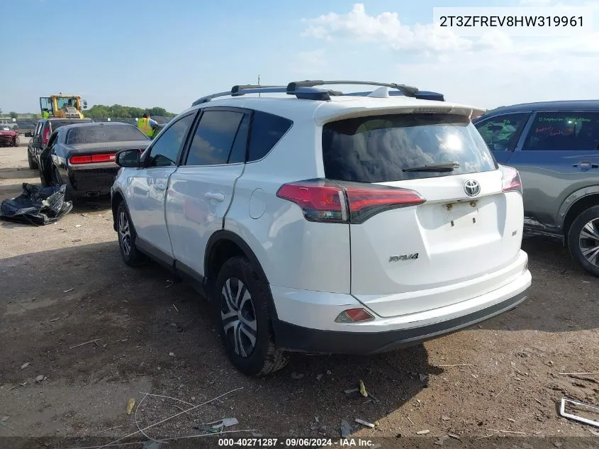 2T3ZFREV8HW319961 2017 Toyota Rav4 Le