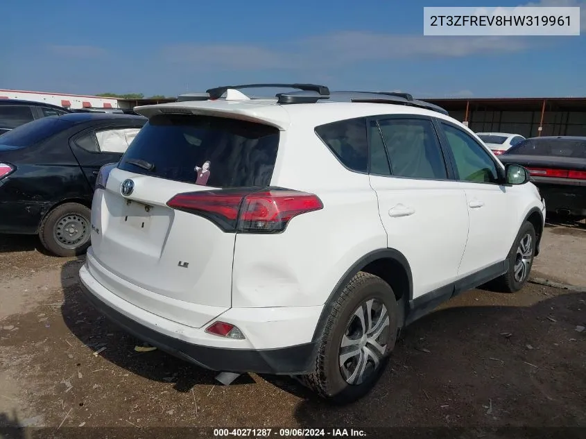 2T3ZFREV8HW319961 2017 Toyota Rav4 Le