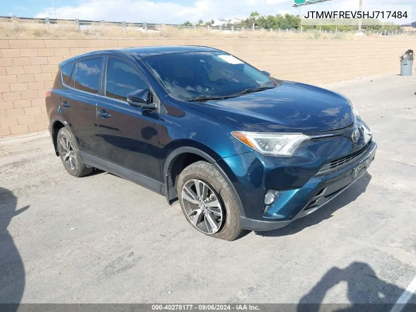 2017 Toyota Rav4 Xle VIN: JTMWFREV5HJ717484 Lot: 40278177