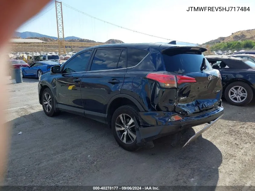 2017 Toyota Rav4 Xle VIN: JTMWFREV5HJ717484 Lot: 40278177