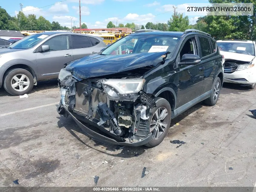 2017 Toyota Rav4 Xle VIN: 2T3WFREV1HW325006 Lot: 40295465