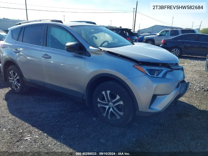 2017 Toyota Rav4 Le VIN: 2T3BFREV5HW582684 Lot: 40298533