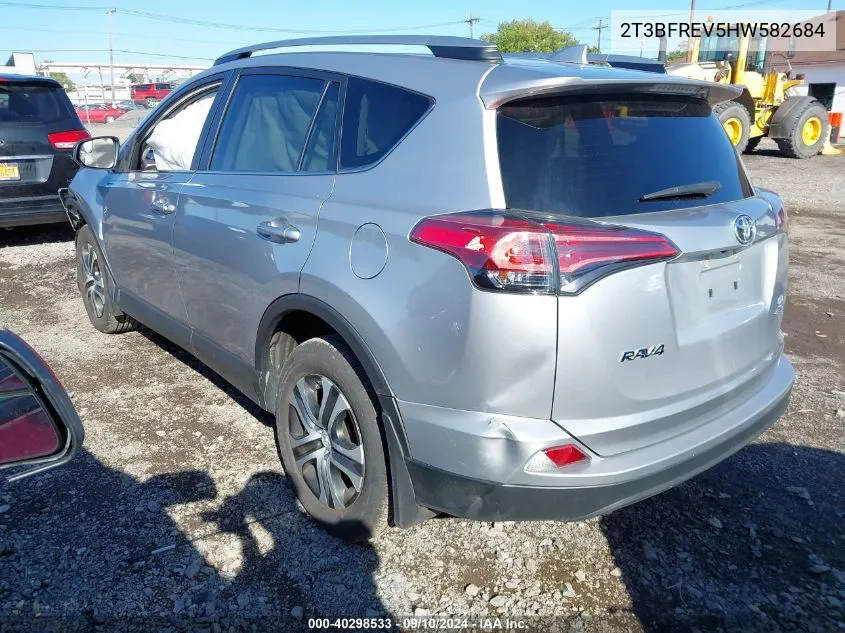 2017 Toyota Rav4 Le VIN: 2T3BFREV5HW582684 Lot: 40298533