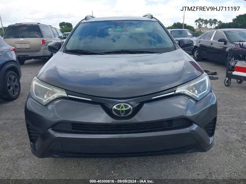 2017 Toyota Rav4 Le VIN: JTMZFREV9HJ711197 Lot: 40300816