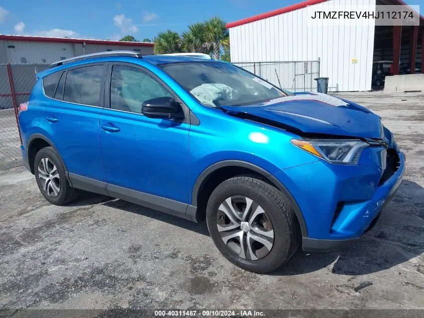 2017 Toyota Rav4 Le VIN: JTMZFREV4HJ112174 Lot: 40311487