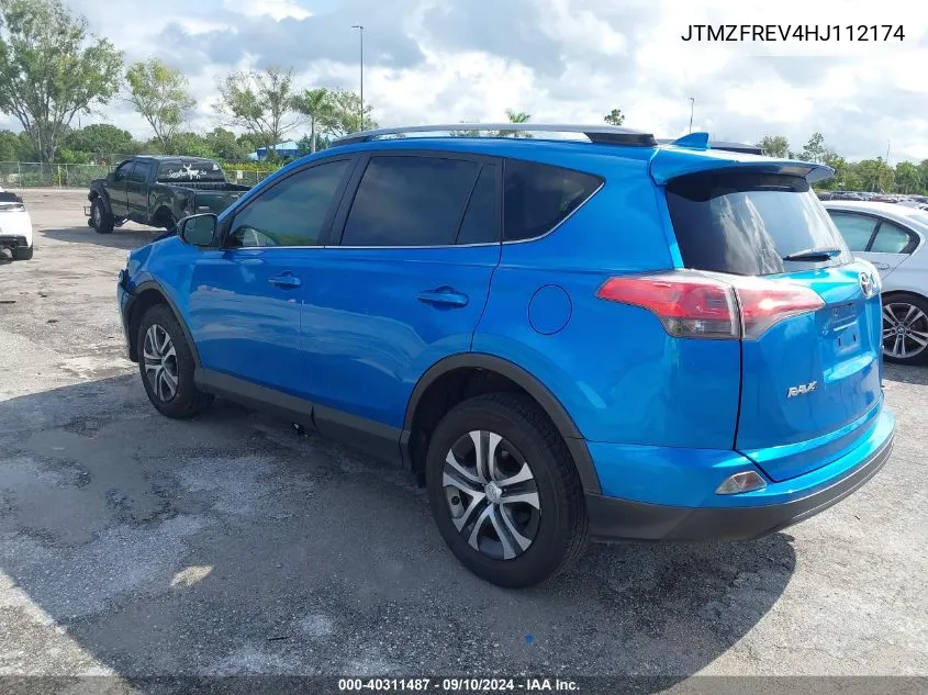 2017 Toyota Rav4 Le VIN: JTMZFREV4HJ112174 Lot: 40311487