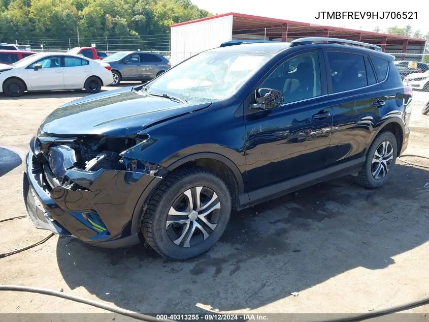 2017 Toyota Rav4 Le VIN: JTMBFREV9HJ706521 Lot: 40313255