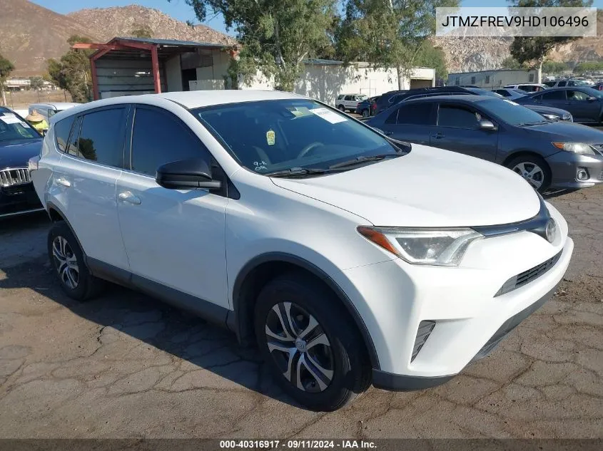 JTMZFREV9HD106496 2017 Toyota Rav4 Le