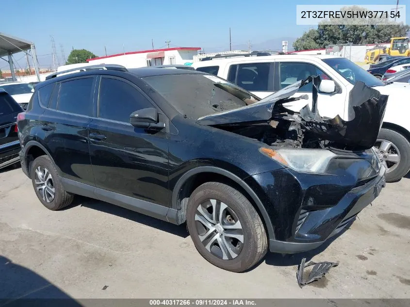 2017 Toyota Rav4 Le VIN: 2T3ZFREV5HW377154 Lot: 40317266