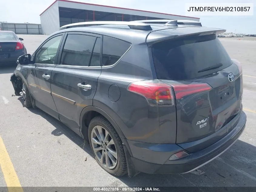 JTMDFREV6HD210857 2017 Toyota Rav4 Limited/Se/Platinum