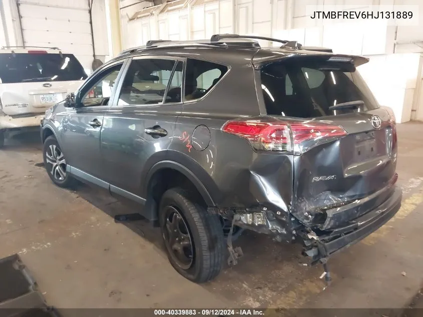 JTMBFREV6HJ131889 2017 Toyota Rav4 Le