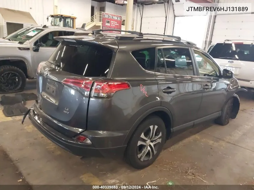 JTMBFREV6HJ131889 2017 Toyota Rav4 Le